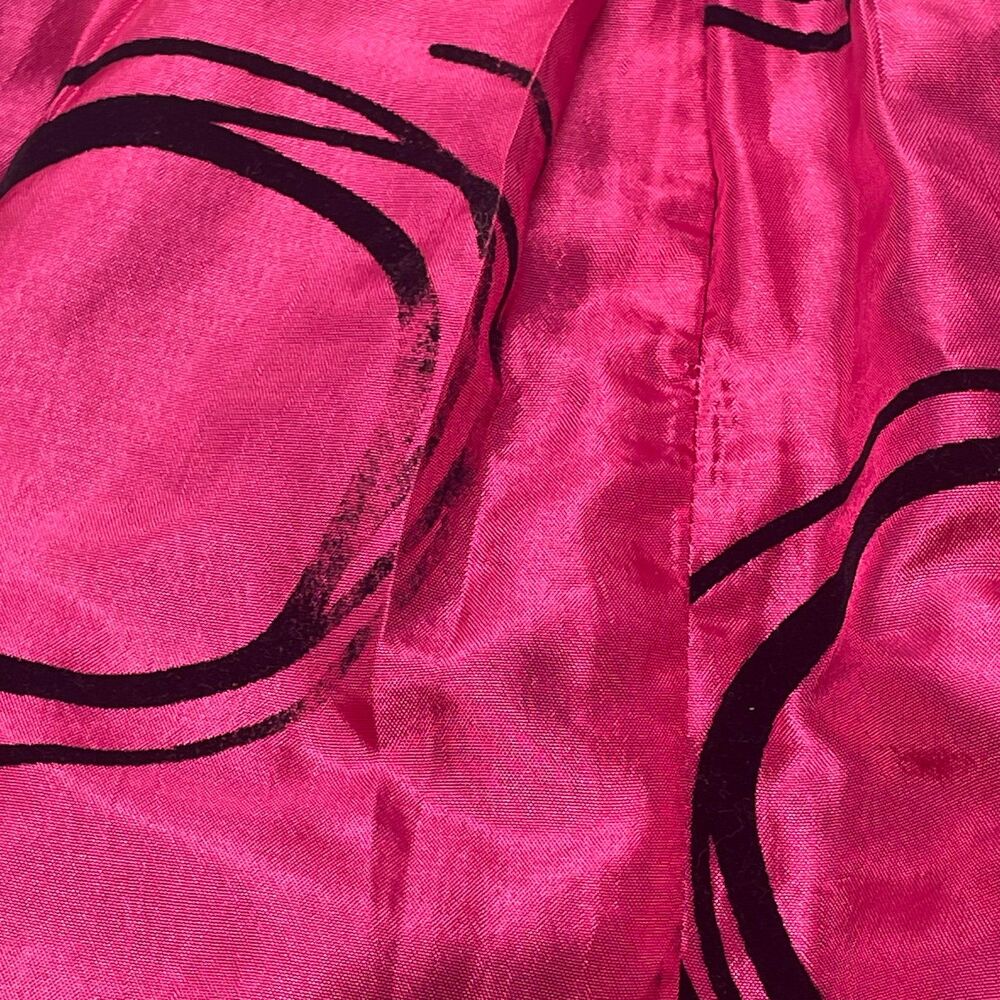 Lilybird Girls 2T Pink Black Velvet Tulle Party Dress - Picture 6 of 9